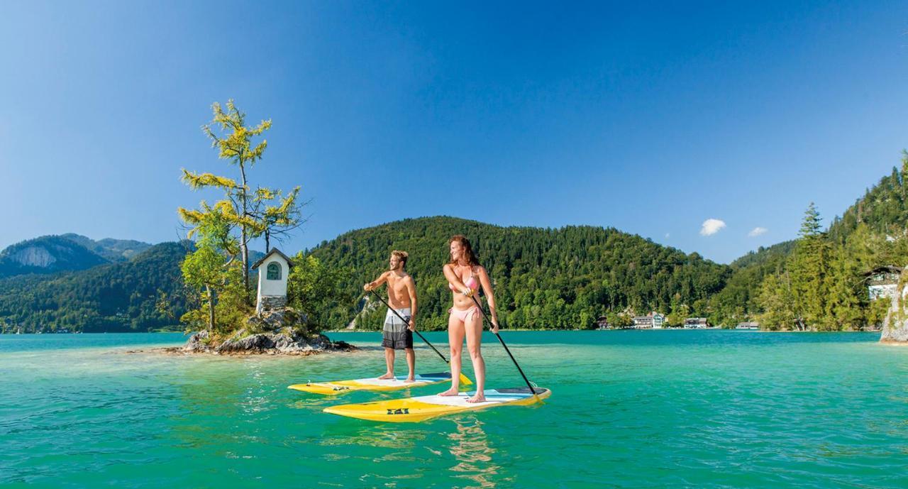 Wolf & Schaf Apartments Sankt Wolfgang im Salzkammergut ภายนอก รูปภาพ