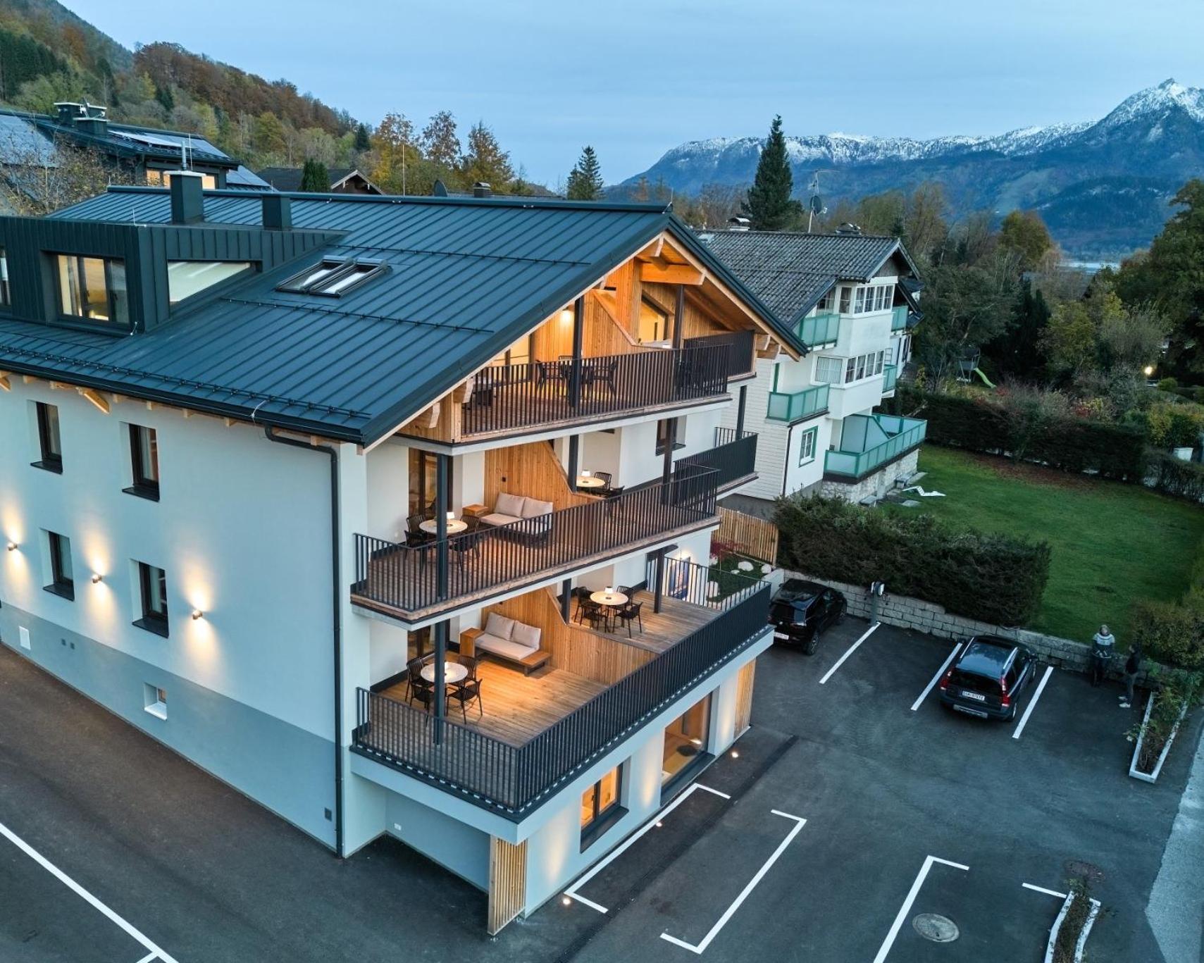 Wolf & Schaf Apartments Sankt Wolfgang im Salzkammergut ภายนอก รูปภาพ