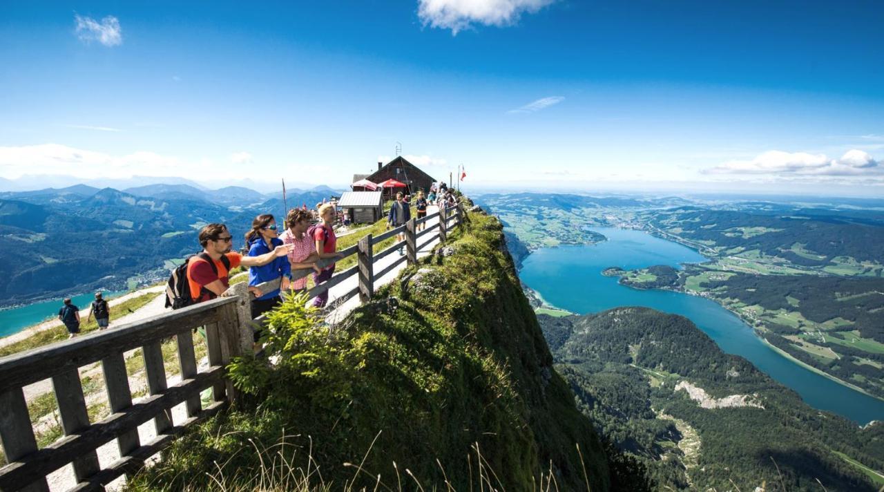 Wolf & Schaf Apartments Sankt Wolfgang im Salzkammergut ภายนอก รูปภาพ